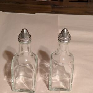 Vintage oil And Vinegar Bottles